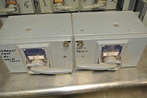 SQUARE D QMB-3603-T - TWIN FUSIBLE PANELBOARD SWITCH - 600VAC, 30A, 3-POLE