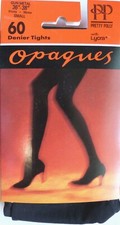 Pretty Polly kleine weiche blickdichte 60 DEN Mikrofaser Strumpfhose mit Lycra