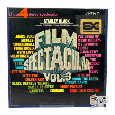 GREAT FILM SPECTACULAR 3 スタンリー・ブラック Film Spectacular Vol. 3 Stanley Black And His Orchestra 7.5 IPS