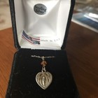 Sterling Silver Blessed Mother Necklace with November Birthstone, NIB! — photo 2