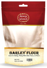 Barley Flour - 4 Lb (64Oz) Bag | All-Natural, Raw, USA Grown | Versatile Barley