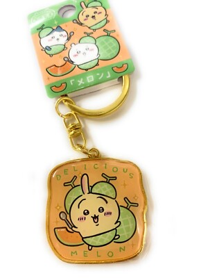 Chiikawa Keychain Hokkaido Melon Local Metal Charm set of 3 Rabbit