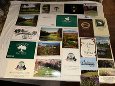 Group of 21 Assorted MAINE Unused GOLF SCORE CARDS