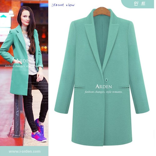 Women Ladies Cashmere Wool Long Parka Coat Winter Trench Outwear Jacket GL - Picture 3 of 9