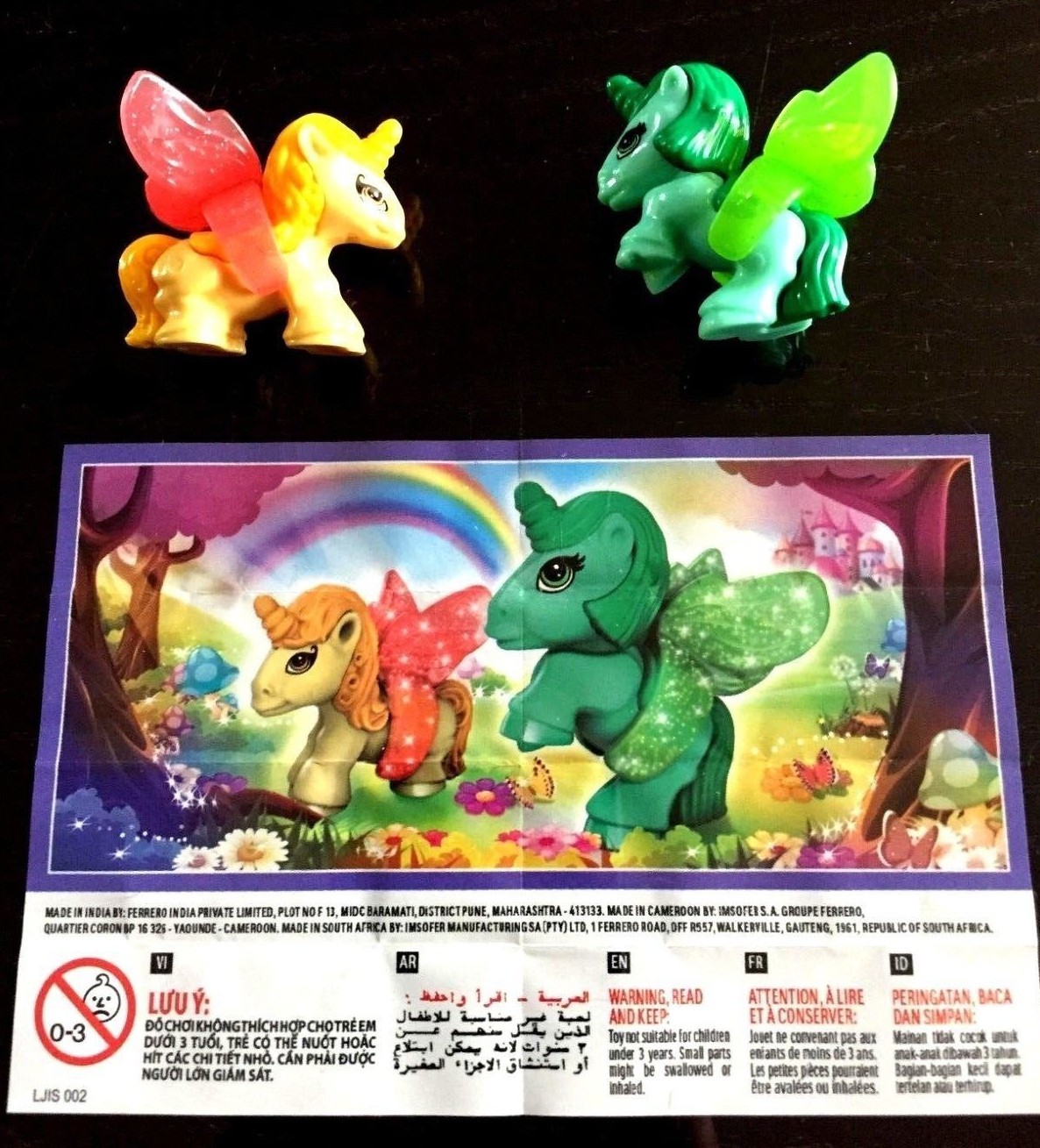 KINDER JOY TOYS COMPLETE SET LITTLE PONY SD545 SD546 eBay