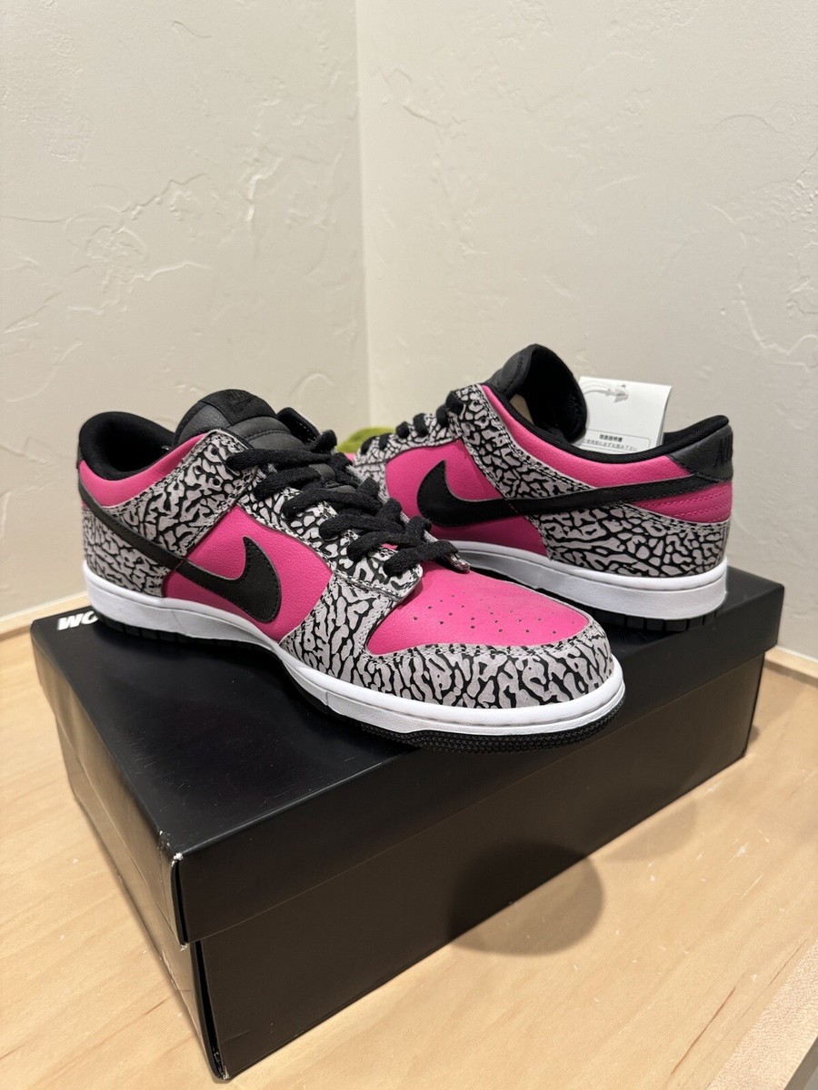 Nike Dunk low ess パテントピンク レア Nike Dunk Low Elephant ID Supreme Size 11 2013 Pink 194497739298| eBay