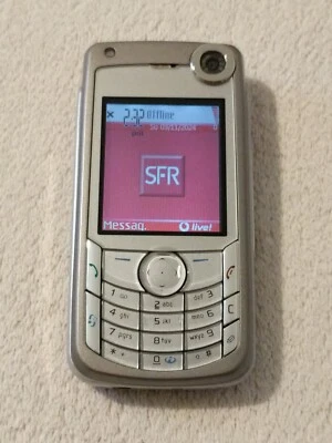 Téléphone NOKIA 6680 pack complet très bon état - bloqué SFR - Photo 1/4