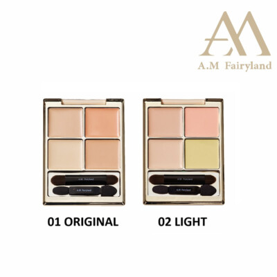 [AM FAIRYLAND] 4 Shades All in One Concealer Palette 5.2g NEW