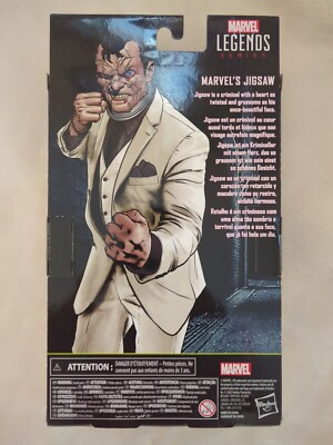 Hasbro Marvel Legends Super Villains Jigsaw Figure (F3434) Mint in