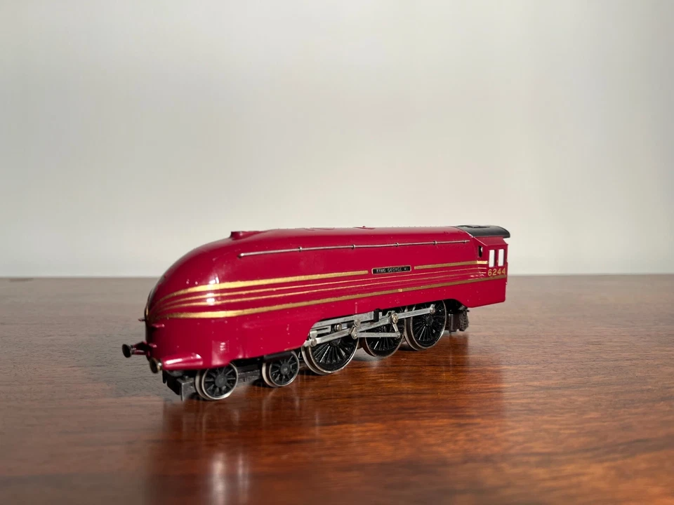 Vintage Hornby Coronation Class King George VI LMS 6244 Steam Locomotive - Image 2 of 4