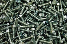 (200) Hex Washer Head 5/16 x 1-1/2" Self-Drilling Tek Screw IHW