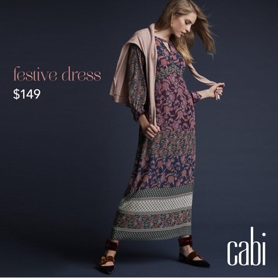 cabi uptown sweater dress