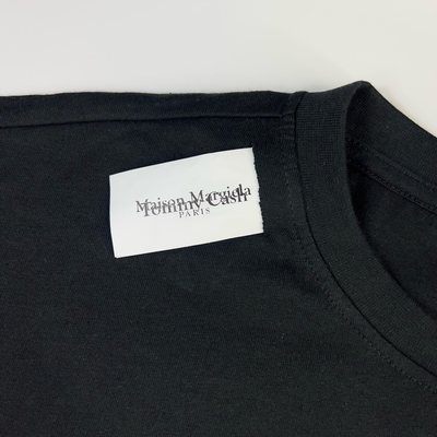Tommy Cash Maison Margiela Paris Graphic T-Shirt Black White Short Sleeve L  NWOT