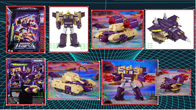 Transformers Legacy Leader Class Blitzwing NEW! USA Triple Changer CASE FRESH!