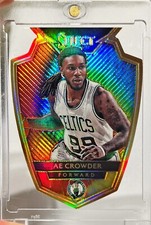 2014-15 Select Premier Jae Crowder Tie Dye Shield Die Cut /25 Prizm Card SP