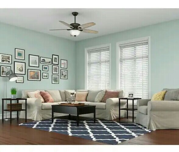 Hunter 53366 Channing 54 inch LED Indoor Bronze Ceiling Fan
