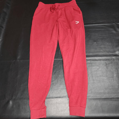 Gymshark Womens Burgundy Pippa Training Joggers Pants Small