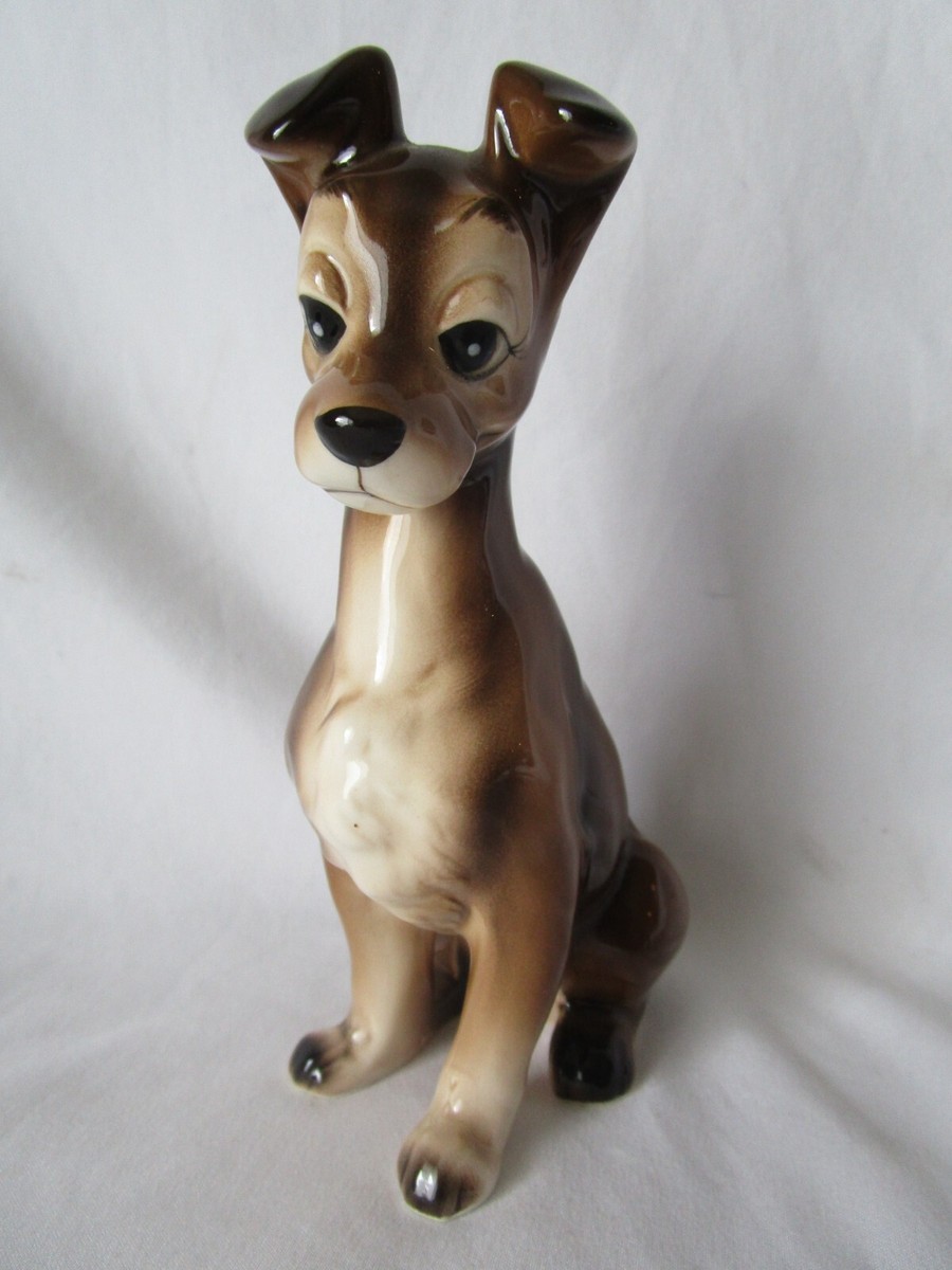 Vintage Disney - Lady And The Tramp - Tramp - Bone China Figurine