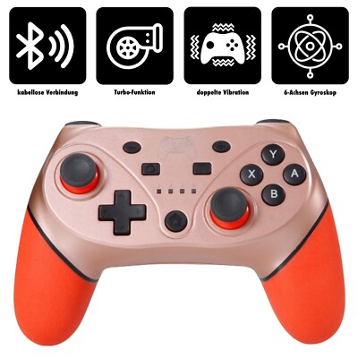 Wireless Pro CONTROLLER GAMEPAD + Ladekabel für Nintendo Switch 1 | 2 (NEU)   