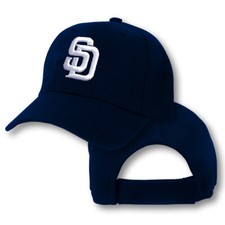 San Diego Padres Cap SD Hat Embroidered Adjustable Curved Men