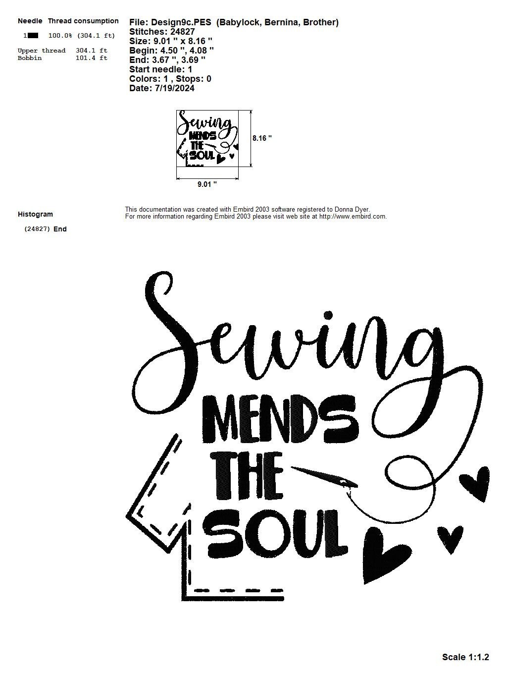 SEWING QUOTES EMBROIDERY MACHINE DESIGNS PES HUS JEF VP3 DST EXP USB