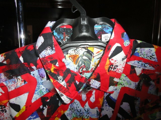 Robert Graham Graffiti Patchwork Short Sleeve Spo… - image 4