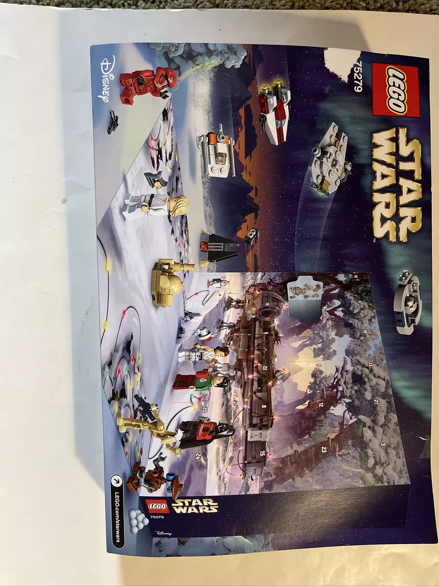 LEGO Star Wars 2020 Advent Calendar 75279 Building Kit for Kids, Fun  Calendar with Star Wars Buildable Toys Plus Code to Unlock Character in  Star