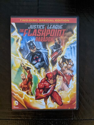 Justice League - The Flashpoint Paradox DVD Animated DC Comics 2-Disc Set