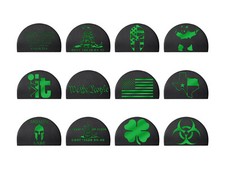 NDZ Grip Plug P2 for Glock GEN 1-3 26 27 33 39 Green Pick Image