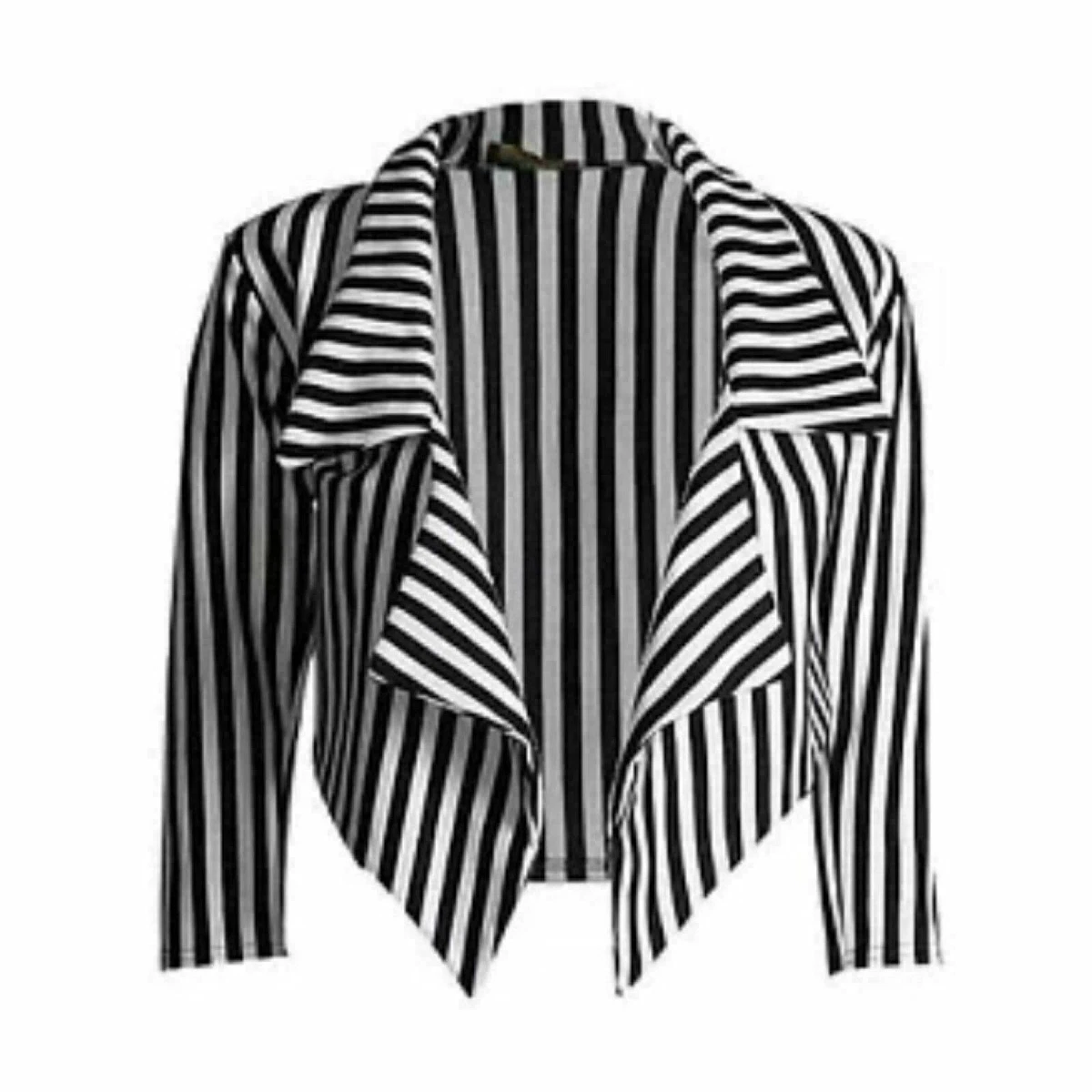 Ladies stripe hotsell blazer