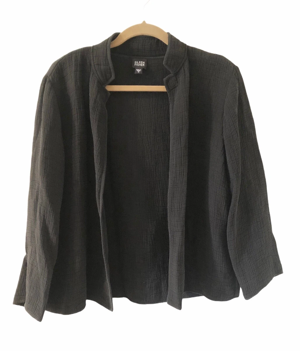 Eileen fisher black cardigan store