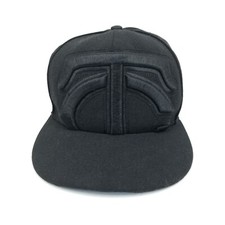 Minnesota Twins Hat Cap New Era 59Fifty Fitted 7 3/8 Blackout Black TC Logo