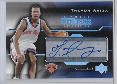 2004-05 Upper Deck TREVOR ARIZA New York Knicks Pro Sigs auto | eBay