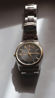 CITIZEN GN 4W S BLACK DIAL MEN'S WATCH, WITH MONTH/DAY | eBay