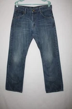 VTG Silvertab Boot Medium Blue Wash Jeans Sz 34X34 (meas 34X33) Bootcut