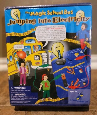 The Magic School Bus Jumping Into Electricity Kit Science Scientist STEM NEW