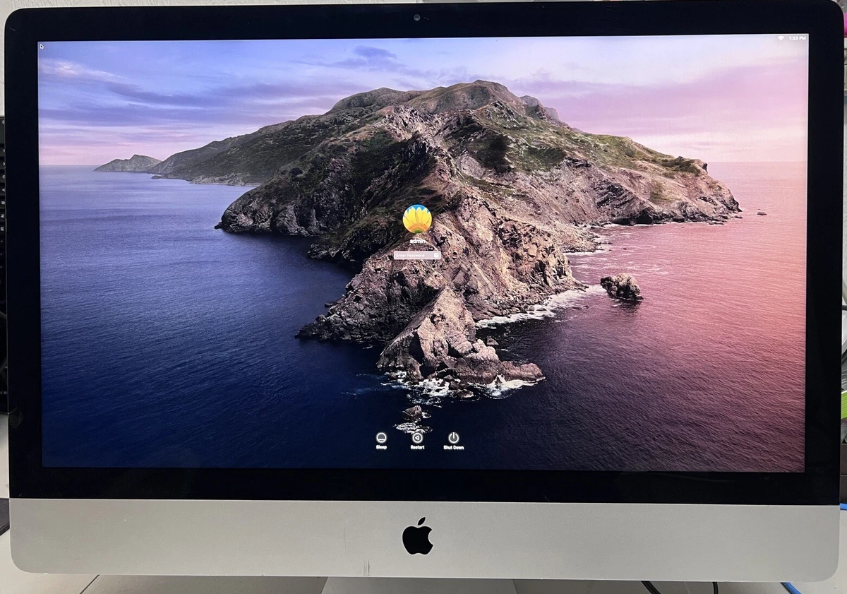 iMac 27 inch Late 2012 Catalina 3.2GHz Intel Quad Core i5 256GB