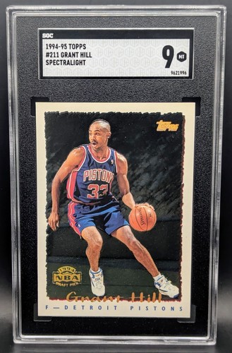 Grant Hill [Spectralight] #211 1994 Topps card