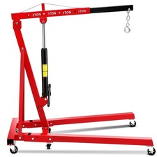 2 Ton Folding Engine Hoist Hydraulic Cherry Picker Shop Crane Hoist Lift 4400lbs 2 Ton Folding Engine Hoist Hydraulic Cherry Picker Shop Crane Hoist Lift 4400lbs