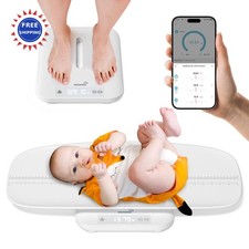 Digital Baby Weight Scale 330 lb Toddler Pet Cat Puppy App Tracking GROWNSY