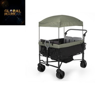 Safety 1st Summit Sprint Quad Wagon Stroller, Olive Haze, Toddler, Unisex