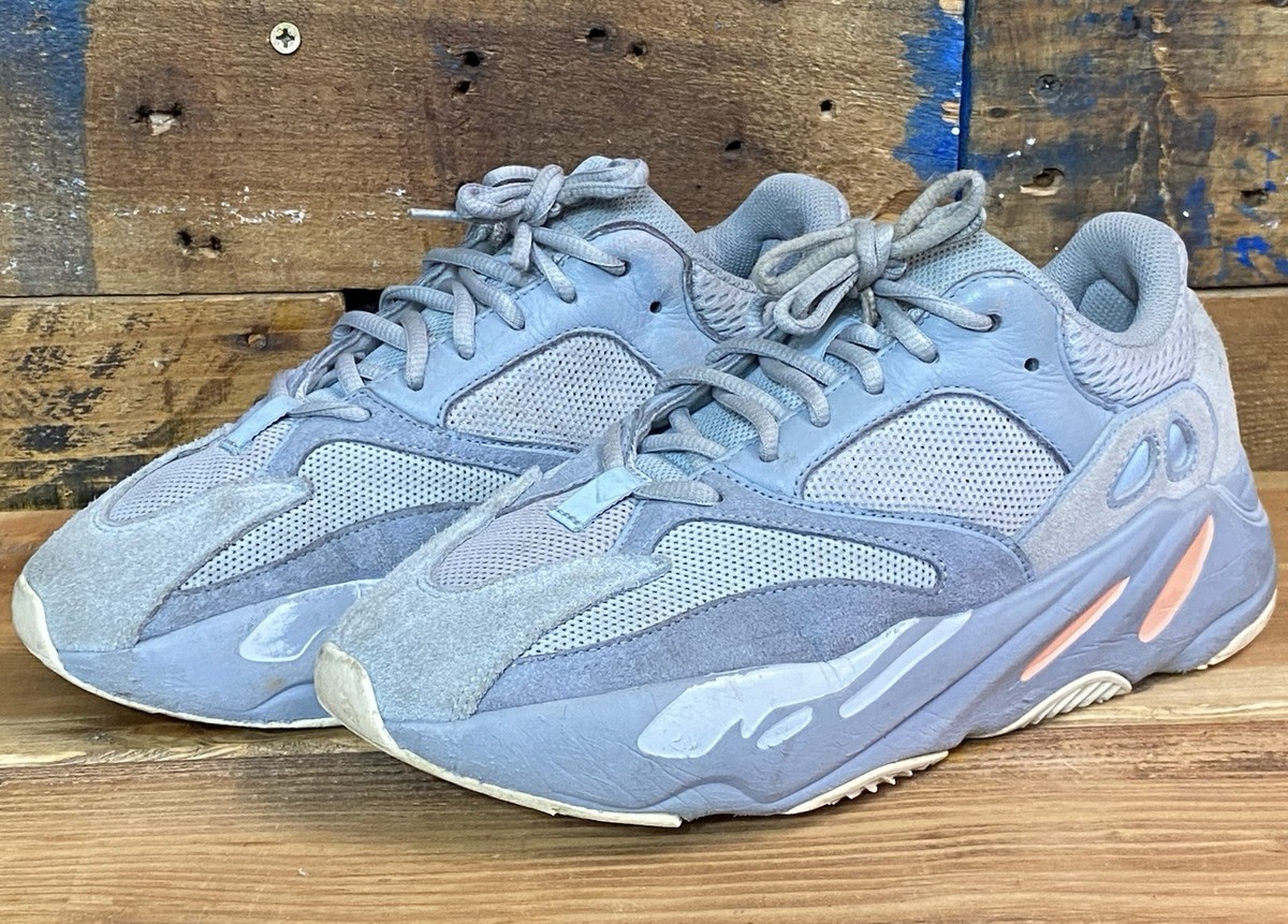 adidas Yeezy Boost 700 Inertia Gray Orange Suede Low Top Sneakers Men's Sz  9 US | eBay