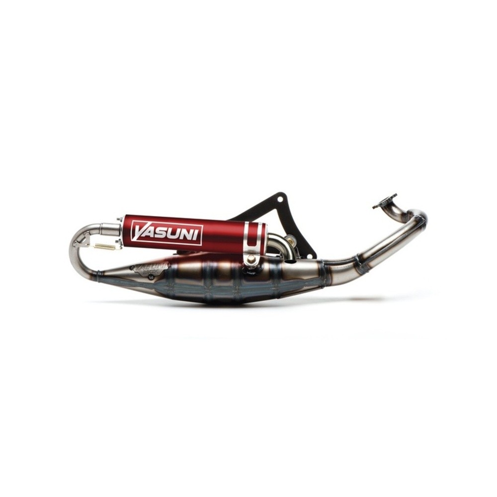 YASUNI Complete Exhaust For Derbi Peugeot Morini Motorbike Silencer