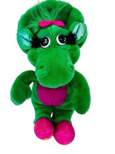 VTG 1992 Barney and Friends Baby Bop Plush Stuffed Dinosaur Triceratops Lyons