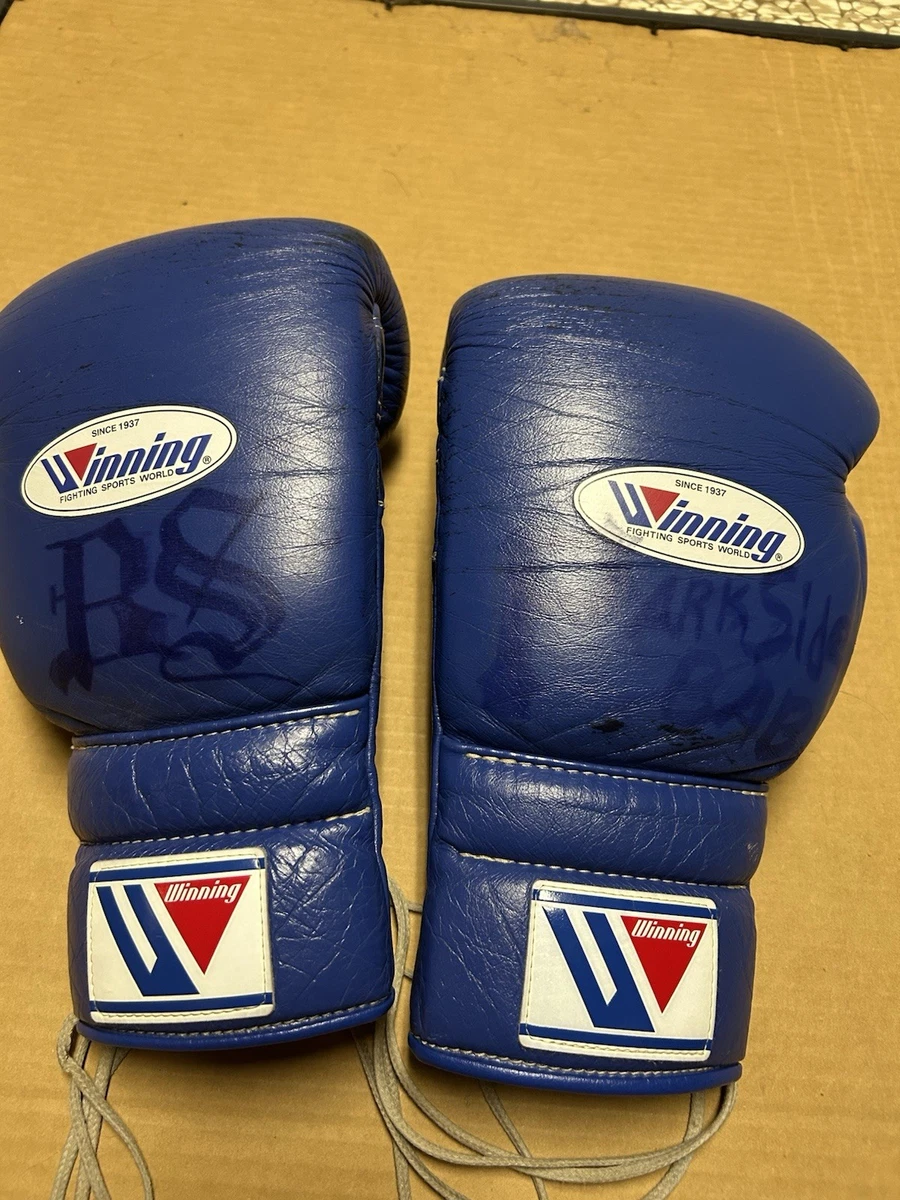 Winning Blue 16 oz. Weight Boxing Gloves for sale | eBay