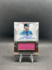 2025 Topps Pro Debut - Pro Debut Jumbo Relic Autographs Colson Montgomery...