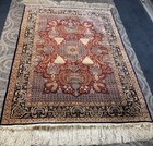 AN ATTRACTIVE 💯 % SILK RUG JOSHEGHAN DESIGN 6’2” X 4’1” — photo 4