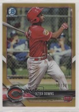 2018 Bowman Draft Chrome Gold Refractor 30/50 Jeter Downs #BDC-151 0b67