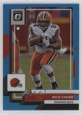 2022 Panini Donruss Optic Aqua Prizm 248/299 Nick Chubb #46 0i7z