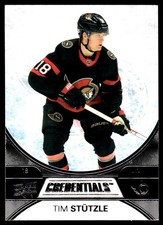 2021-22 Upper Deck Credentials #28 Tim Stutzle Ottawa Senators Hockey Card